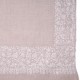 PATTY BEIGE, echte Pashmina-Stola aus 100% Kaschmir, handbestickt