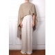 IDA OR, châle véritable pashmina 100% cachemire brodé main