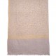IDA OR, châle véritable pashmina 100% cachemire brodé main
