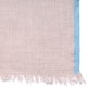 ELNA BLAU, echte handbestickte Pashmina-Stola 100% Kaschmir