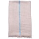 ELNA BLAU, echte handbestickte Pashmina-Stola 100% Kaschmir