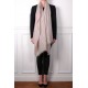 ELNA PINK, real pashmina 100% cashmere with handmade embroideries