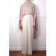 ELNA ROZE, 100% cashmere handgeborduurde pashmina stola