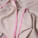 ELNA ROSA, estola pashmina 100% cachemira bordada a mano