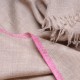 ELNA ROSA, estola pashmina 100% cachemira bordada a mano