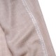 ELNA BLANC, étole véritable pashmina 100% cachemire brodé main