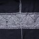 EMMA NIGHT, hand-embroidered 100% cashmere pashmina stole
