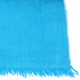 EMMA TURQUOISE, hand-embroidered 100% cashmere pashmina stole