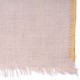 LINA BEIGE en GOUD, 100% cashmere handgeborduurde pashmina stola