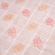 ARIEL BEIGE, étole véritable pashmina 100% cachemire brodé main