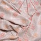 ARIEL BEIGE, étole véritable pashmina 100% cachemire brodé main
