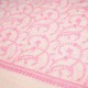 JULIA CRÈME, étole véritable Pashmina 100% cachemire brodé main