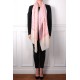 JULIA CREMA, stola vera Pashmina 100% cashmere ricamata a mano
