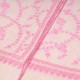 JULIA CREMA, stola vera Pashmina 100% cashmere ricamata a mano
