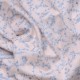 ZOE BLAUW, echte Pashmina stola 100% handgeborduurd cashmere
