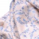 ZOE BLAUE, echte handbestickte Pashmina-Stola 100% Kaschmir