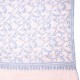 ZOE BLAUE, echte handbestickte Pashmina-Stola 100% Kaschmir