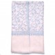 ZOE BLAUE, echte handbestickte Pashmina-Stola 100% Kaschmir