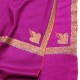 ASHLEY ROSE, châle véritable pashmina 100% cachemire brodé main