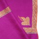 ASHLEY ROSE, châle véritable pashmina 100% cachemire brodé main