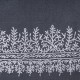 CHABI GRIJS, handgeborduurde 100% kasjmier pashmina sjaal