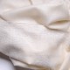 CHABI ELFENBEIN, echte handbestickte Pashmina-Schal 100% Kaschmir
