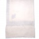 CHABI ELFENBEIN, echte handbestickte Pashmina-Schal 100% Kaschmir