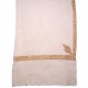 NOMI BEIGE, echter Pashmina-Schal aus 100% Kaschmir, handbestickt
