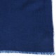 CHARLIE NAVY, étole véritable Pashmina 100% cachemire brodé main