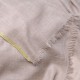 LINA BEIGE et VERT, étole véritable pashmina 100% cachemire brodé main