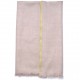 LINA BEIGE et VERT, étole véritable pashmina 100% cachemire brodé main