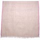 LINA BEIGE und PINK, real pashmina 100% cashmere with handmade embroideries