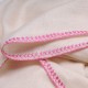 LINA IVORY und PINK, real pashmina 100% cashmere with handmade embroideries