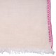 LINA IVORY und PINK, real pashmina 100% cashmere with handmade embroideries