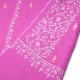 ALMA ROSE, étole véritable pashmina 100% cachemire brodé main