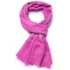 ALMA ROSE, étole véritable pashmina 100% cachemire brodé main