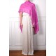 ALMA ROSE, étole véritable pashmina 100% cachemire brodé main