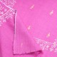 ALMA ROSE, étole véritable pashmina 100% cachemire brodé main