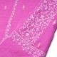 ALMA ROSE, étole véritable pashmina 100% cachemire brodé main
