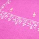 ALMA ROSE, étole véritable pashmina 100% cachemire brodé main