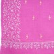 ALMA ROSE, étole véritable pashmina 100% cachemire brodé main