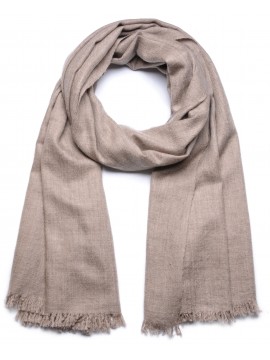 TOOSH PASHMINA Vera Pashmina 100% cashmere Greige naturale