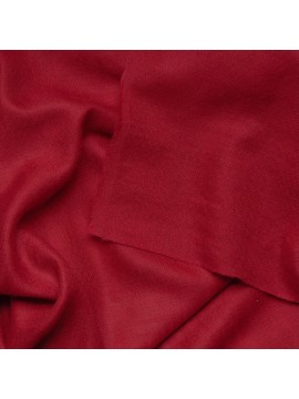 Pashmina auténtica 100% cachemira rojo carmín