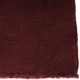 Véritable Pashmina 100% cachemire Rouge Brique