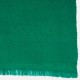 Etole véritable Pashmina 100% cachemire vert émeraude