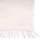 Véritable Toosh Pashmina 100% cachemire Écru naturel