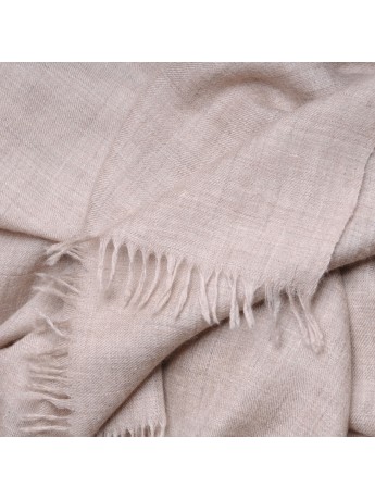TOOSH PASHMINA Natuurlijk lichtbeige Echte Pashmina 100% cashmere