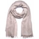 TOOSH PASHMINA Beige claro natural Pashmina auténtica 100% cachemira