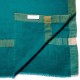ZARI ÉMERAUDE, étole Pashmina 100% cachemire et lurex