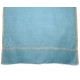 ZARI AZUL VERDOSO, Estola de pashmina 100% cachemir tejido y lurex